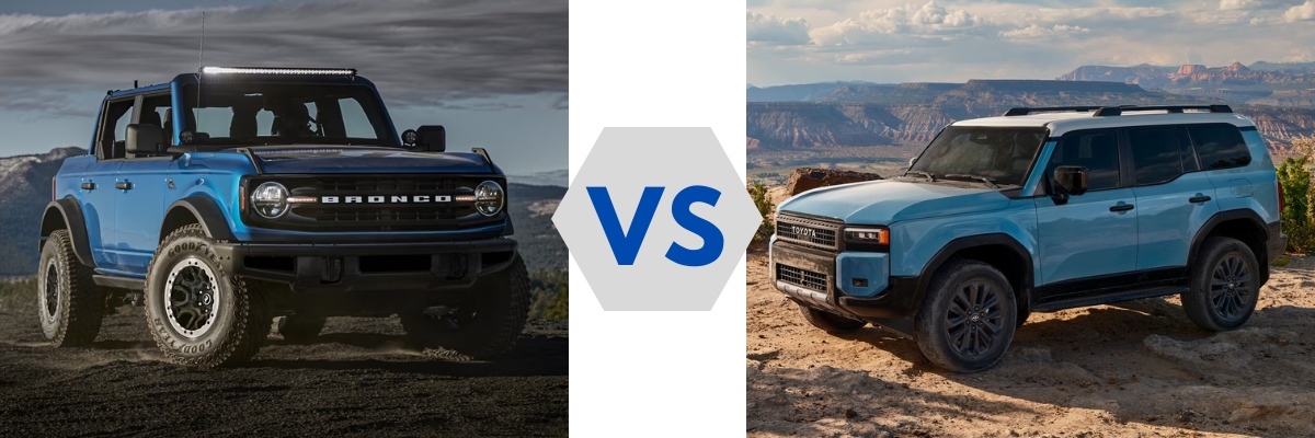 2024 Ford Bronco vs. 2024 Toyota Land Cruiser