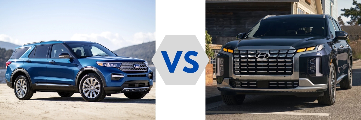 2023 Ford Explorer vs Hyundai Palisade