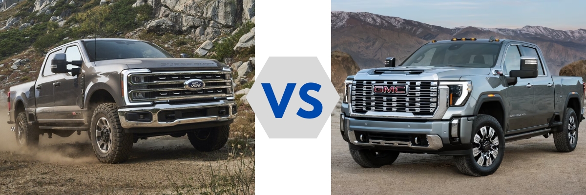 2024 Ford Super Duty vs 2024 GMC HD