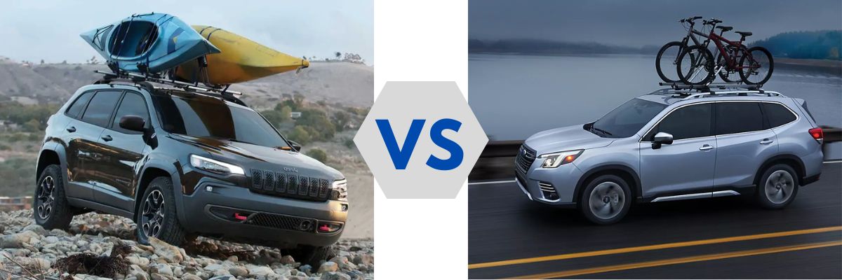 2022 Jeep Cherokee vs Subaru Forester