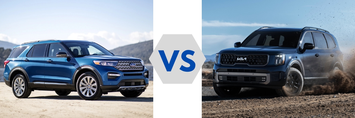 2023 Ford Explorer vs Kia Telluride