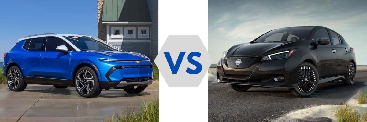 2024 Chevy Equinox EV vs 2024 Nissan Leaf