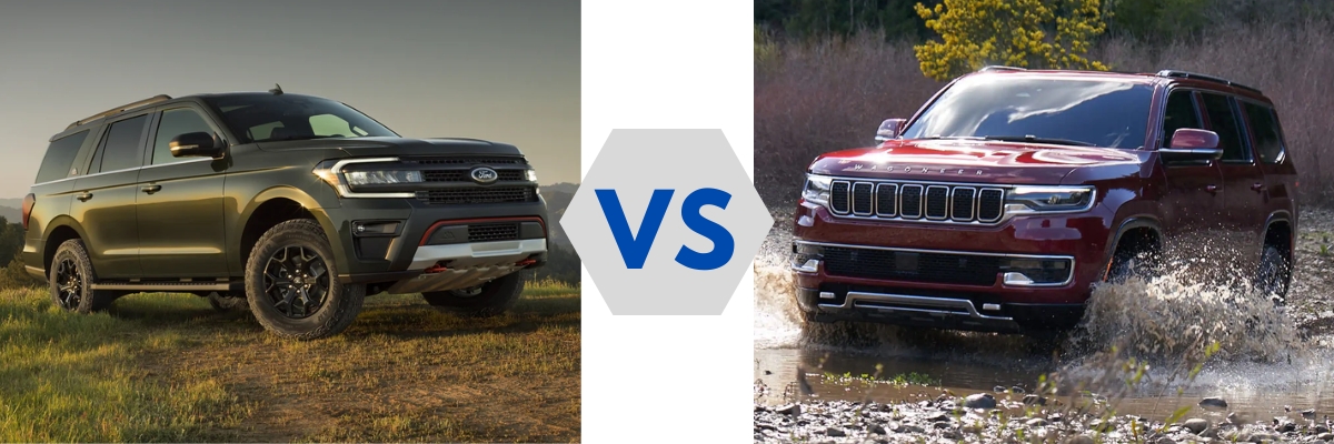2022 Ford Expedition vs Jeep Wagoneer