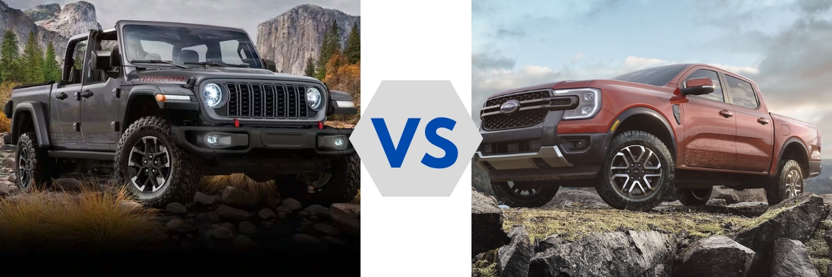 2024 Jeep Gladiator vs 2024 Ford Ranger
