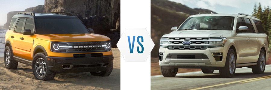 2021 Ford Bronco Sport vs Expedition