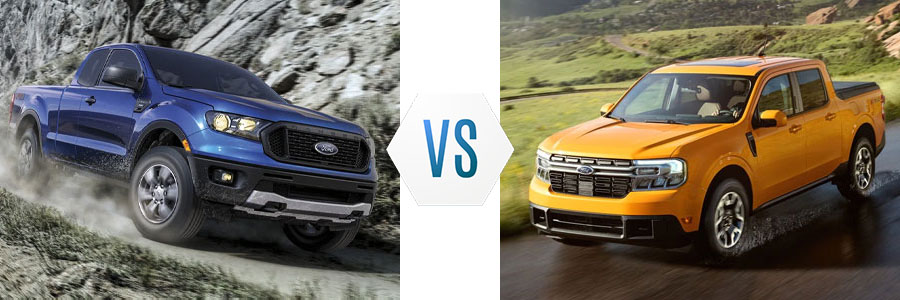 2022 Ford Ranger vs Maverick