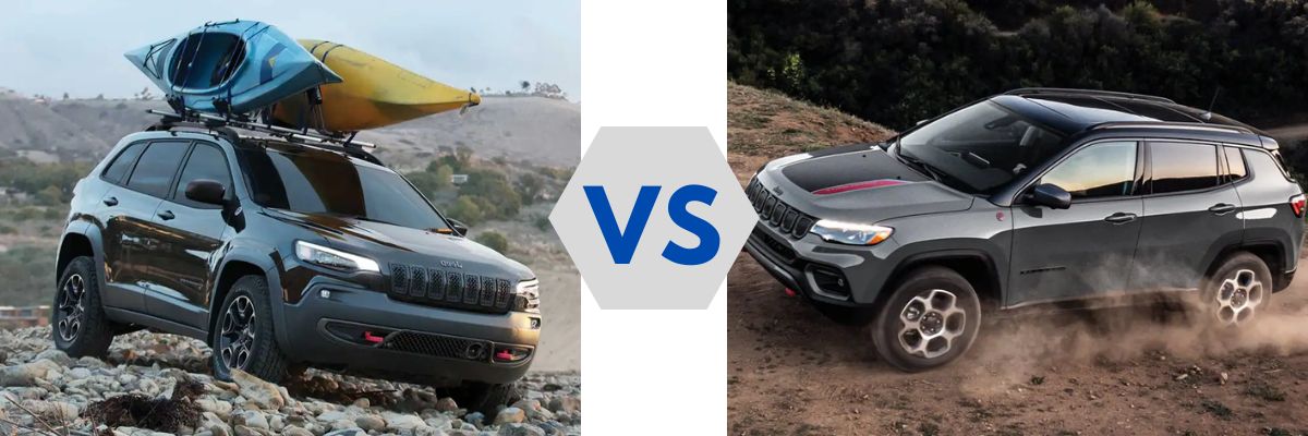 2022 Jeep Cherokee vs Jeep Compass