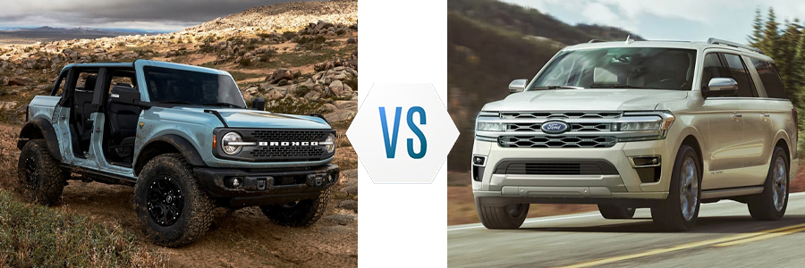 2021 Ford Bronco vs Expedition