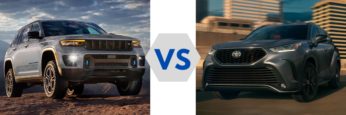 2023 Jeep Grand Cherokee vs Toyota Highlander