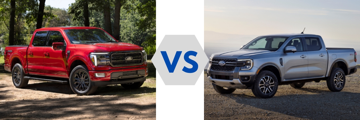 2024 Ford F-150 vs 2024 Ford Ranger