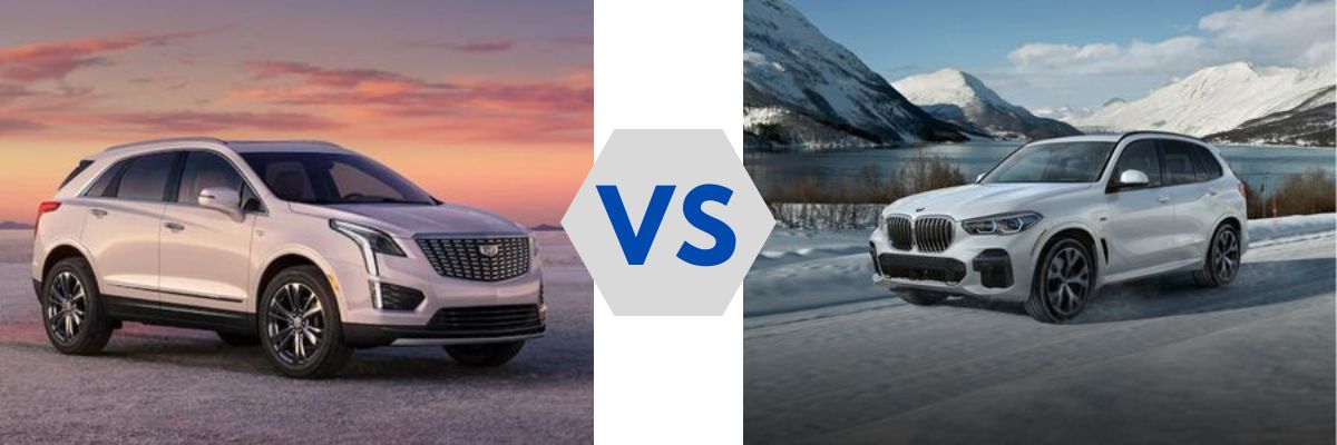 2022 Cadillac XT5 vs BMW X5