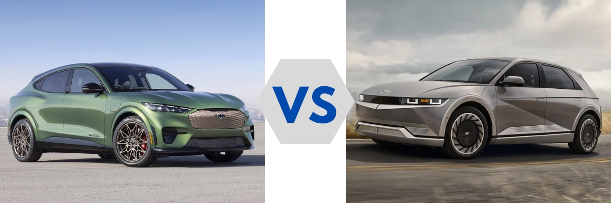 2024 Ford Mustang Mach-e vs 2024 vs Hyundai IONIQ  5