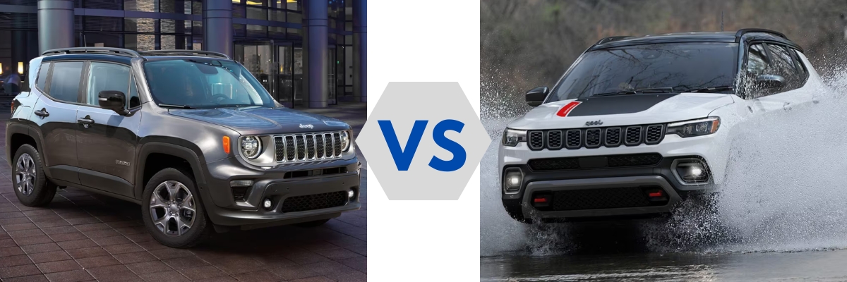 2023 Jeep Renegade vs 2024 Jeep Compass