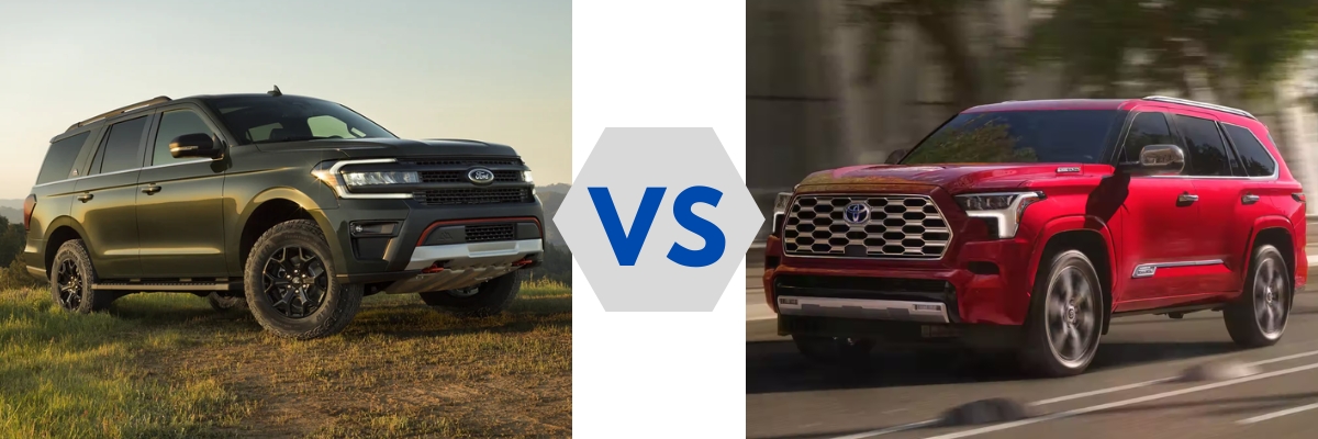 2023 Ford Expedition vs Toyota Sequoia