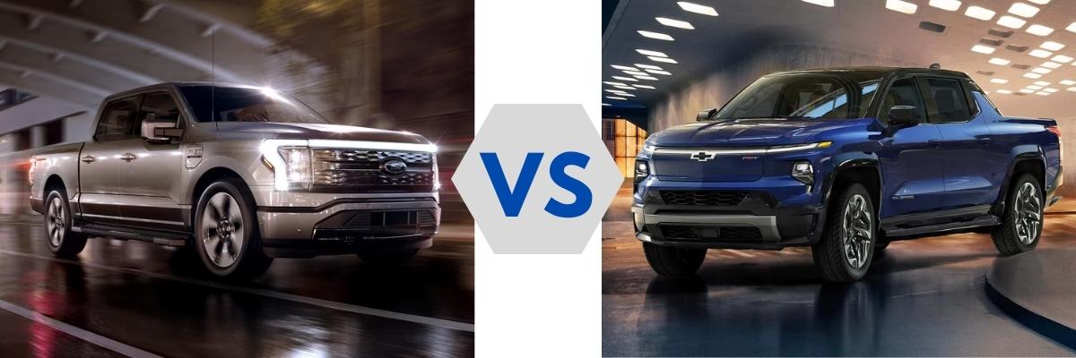 2023 Ford Lightning vs 2024 Chevy Silverado EV Preview