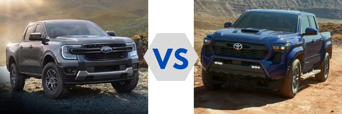 2024 Ford Ranger vs 2024 Toyota Tacoma