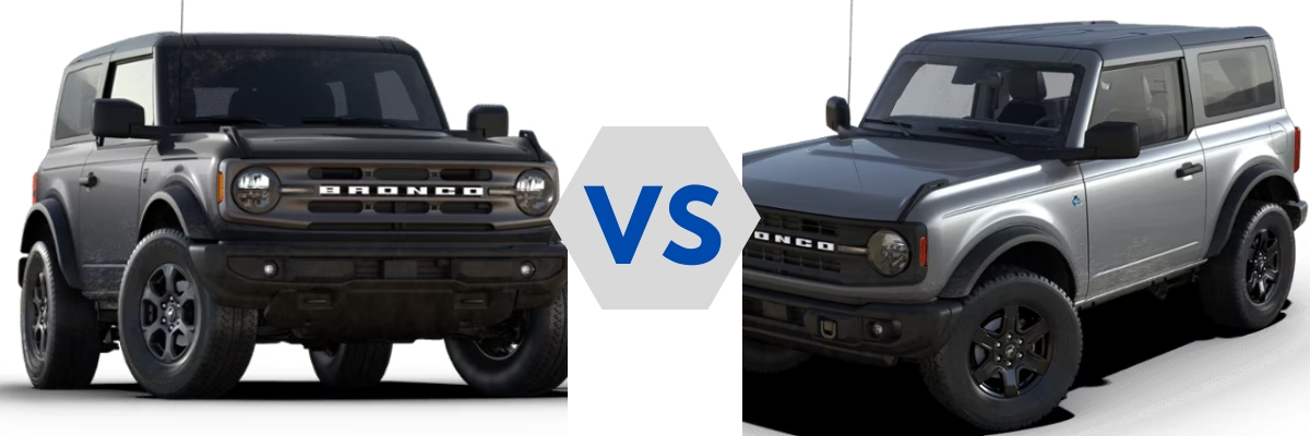 2024 Ford Bronco Big Bend vs 2024 Ford Bronco Black Diamond