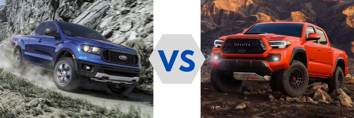 2023 Ford Ranger vs Toyota Tacoma