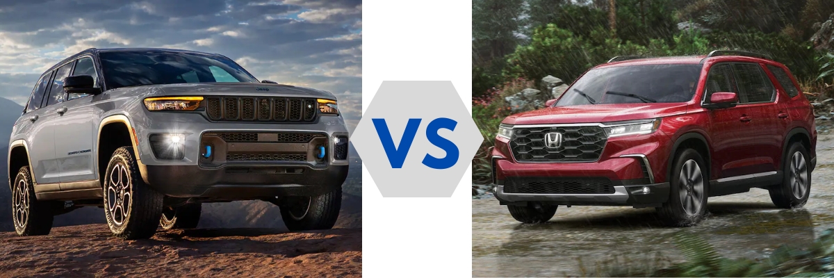 2023 Jeep Grand Cherokee vs Honda Pilot