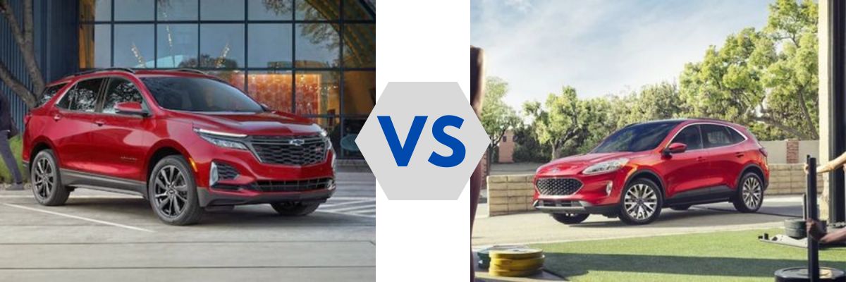 2022 Chevy Equinox vs Ford Escape
