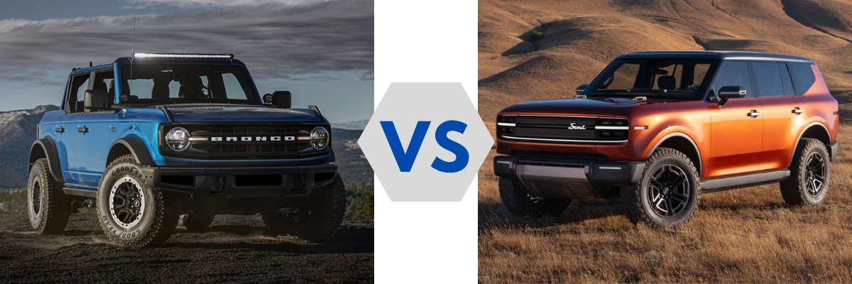 2025 Ford Bronco vs 2025 Volkswagen Scout