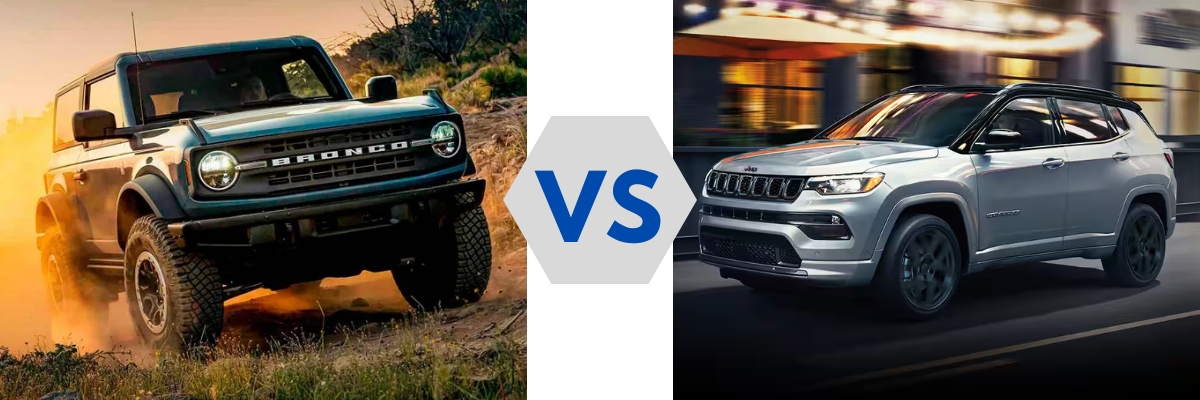 2024 Ford Bronco vs 2024 Jeep Compass