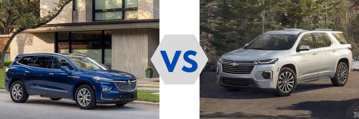 2023 Buick Enclave vs Chevy Traverse