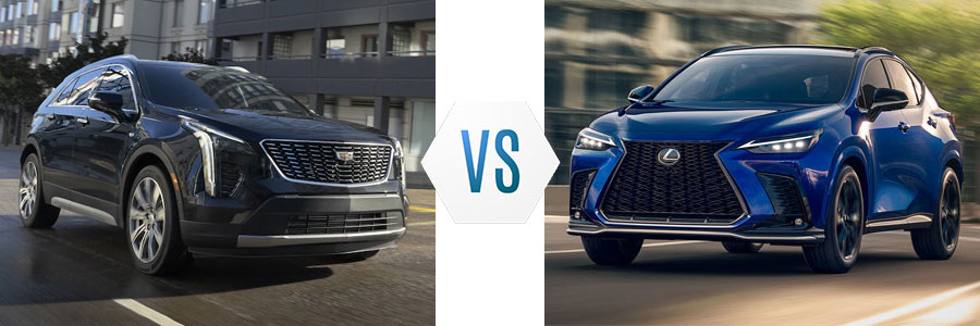 2021 Cadillac XT4 vs Lexus NX