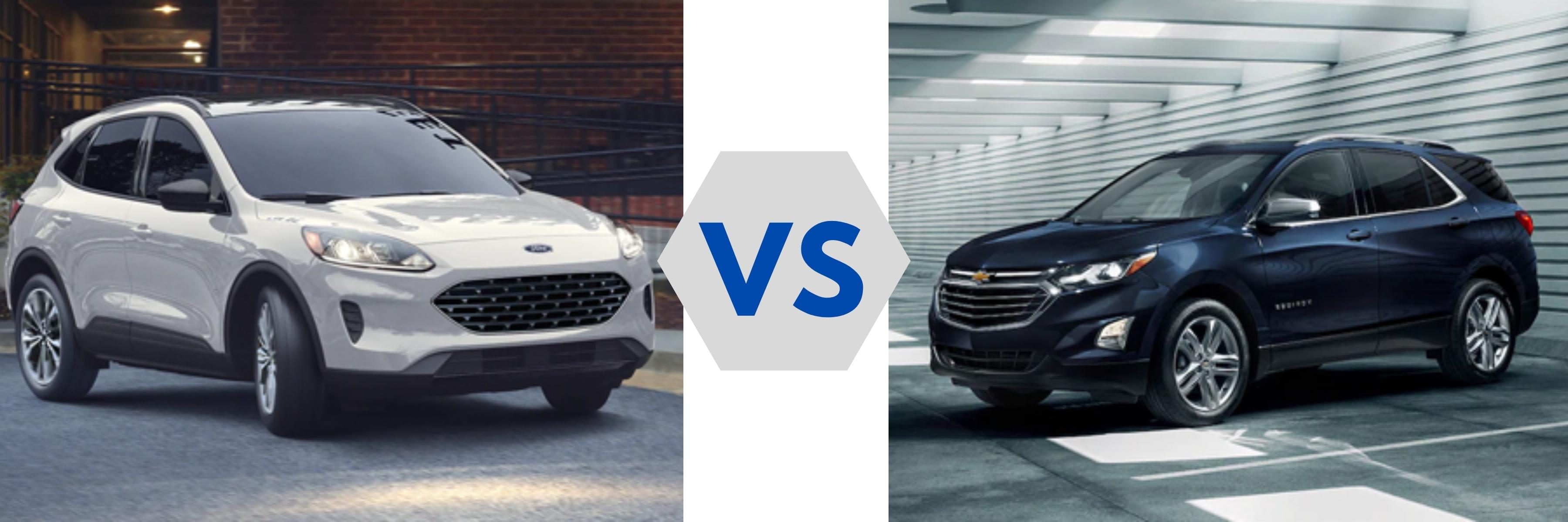 2021 Ford Escape vs Chevy Equinox