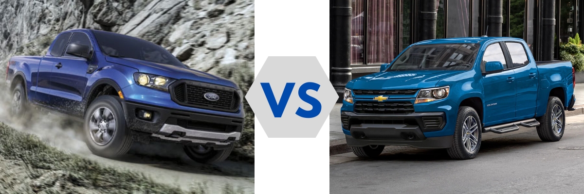 2022 Ford Ranger vs Chevy Colorado