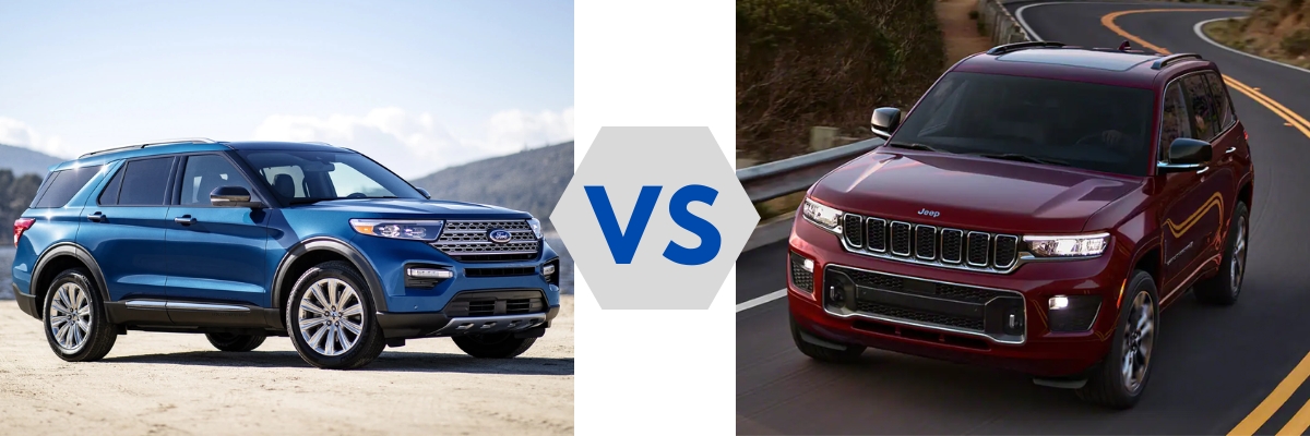 2023 Ford Explorer vs Jeep Grand Cherokee
