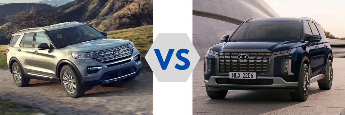 2022 Ford Explorer vs Hyundai Palisade
