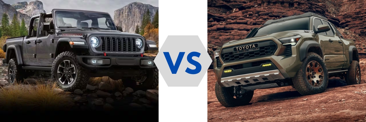 2024 Jeep Gladiator vs 2024 Toyota Tacoma