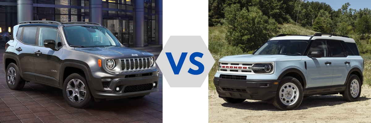 2023 Jeep Renegade vs Ford Bronco Sport