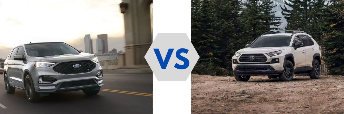 2022 Ford Edge vs Toyota RAV 4 - Comparison Guide