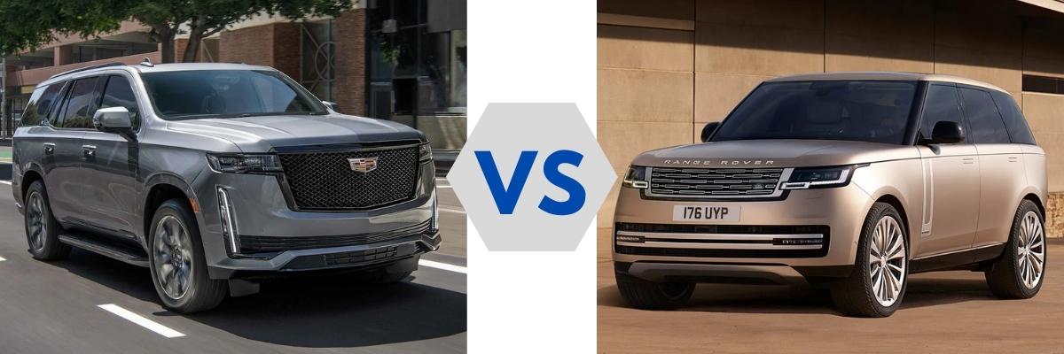 2022 Cadillac Escalade vs Range Rover