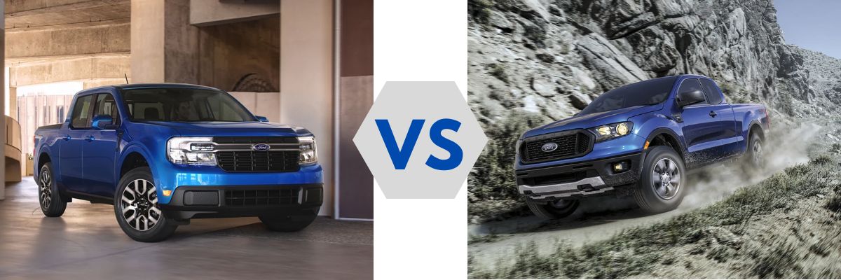 2023 Ford Maverick vs Ford Ranger