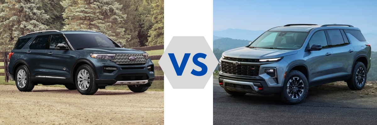 2024 Ford Explorer vs. 2024 Chevy Traverse
