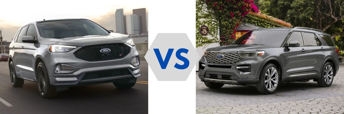 2023 Ford Edge vs Ford Explorer