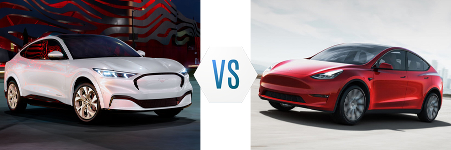 2022 Ford Mustang Mach-E vs Tesla Model Y