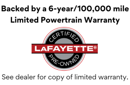 Have been driven less than 80,000 miles
Have passed a thorough inspection by our service technicians
Are protected by a 6 year/100,000 mile (whichever comes first) limited powertrain warranty
Come with a free CarFAX vehicle history report