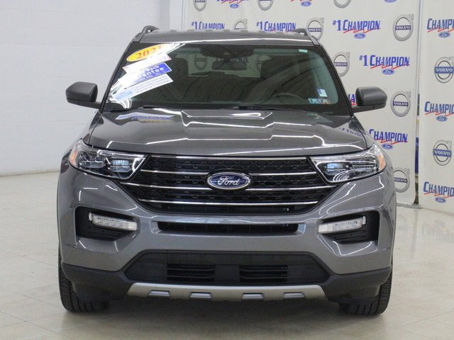 Used 2021 Ford Explorer XLT with VIN 1FMSK8DH6MGB23182 for sale in Erie, PA