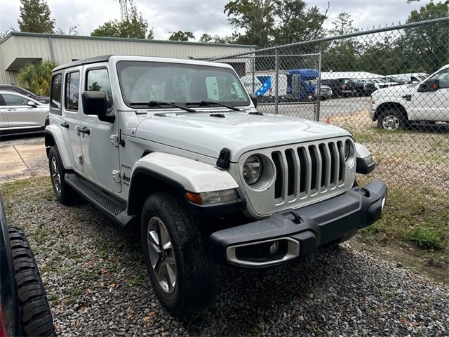 Used 2020 Jeep Wrangler Unlimited Sahara with VIN 1C4HJXEG3LW324608 for sale in Mandeville, LA