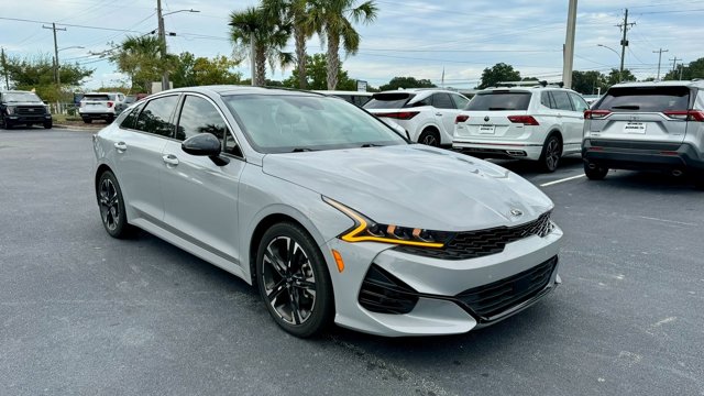 Used 2021 Kia K5 GT-Line with VIN 5XXG64J20MG055220 for sale in Charleston, SC