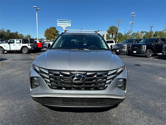 Used 2022 Hyundai Tucson Blue with VIN KM8JBCA1XNU082595 for sale in Mandeville, LA