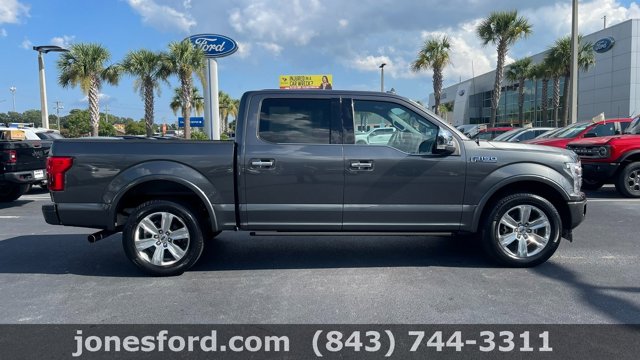 Used 2019 Ford F-150 Platinum with VIN 1FTEW1C42KFC10124 for sale in Charleston, SC